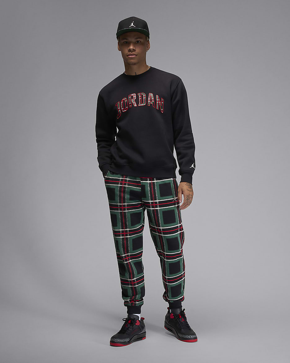 Jordan ele sleeve fleece crew online